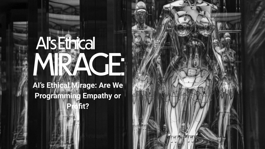 AI’s Ethical Mirage: Are We Programming Empathy or Profit?